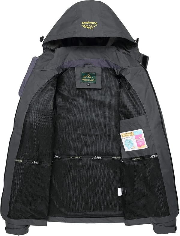 Lightweight Waterproof Windbreaker Jacket for Men