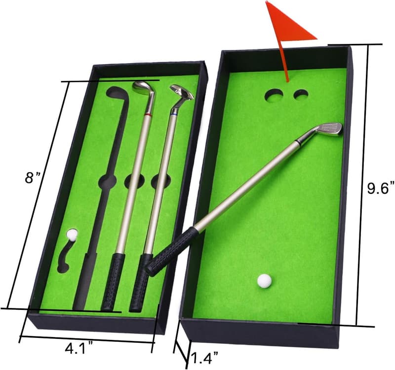 Golf Pen Desktop Game - Fun Gift for Golfers and Coworkers