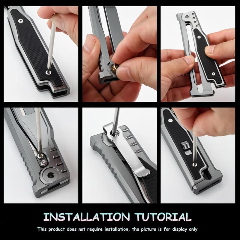 Camping Pocket Knife with 3.15