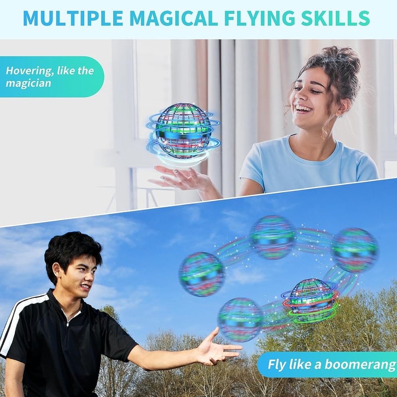 Galaxy Flying Orb Ball Toy - Hover Ball for Kids 6+