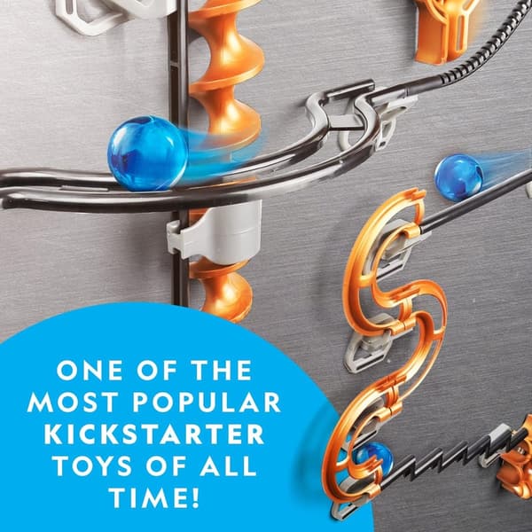 Magnetic Marble Run - 150-Piece STEM Building Set for Kids & Adults