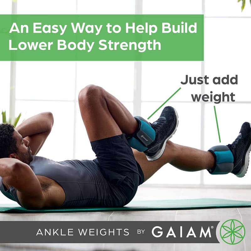 Wearable Weights for Strength Training - Gaiam Wrist & Ankle Set