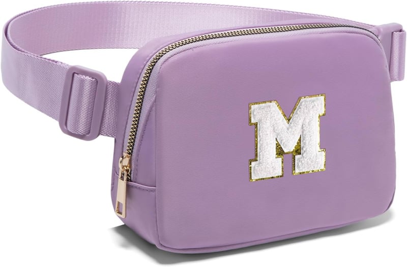 Personalized Lavender Fanny Pack for Teen Girls’ Birthdays