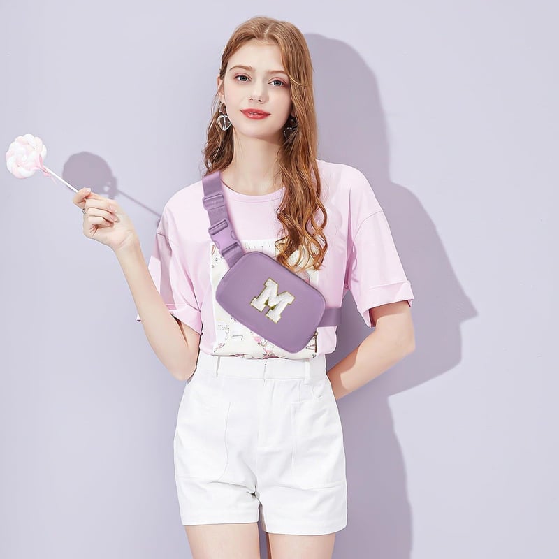 Personalized Lavender Fanny Pack for Teen Girls’ Birthdays