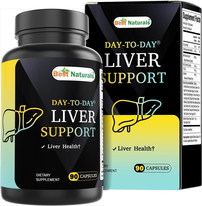 Day to Day Liver Support - 90 Non-GMO Veg Capsules