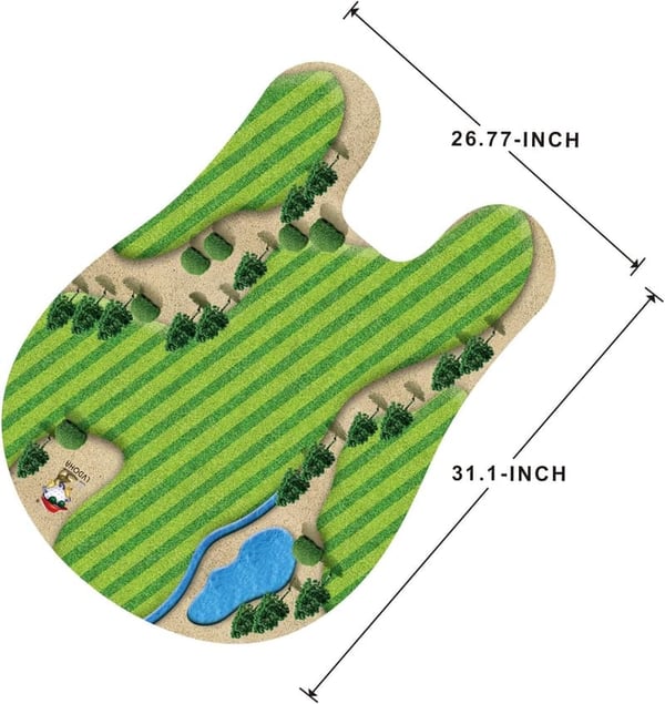 Toilet Golf Game - Funny Gag Gift for Dads