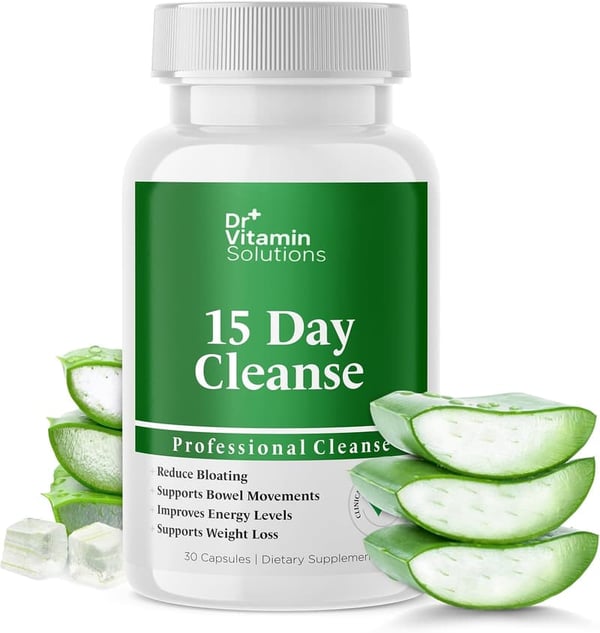 15-Day Detox Cleanse with Probiotics for Gut Support