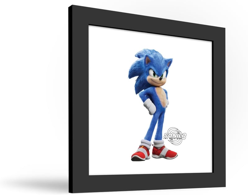 Sonic the Hedgehog 3 Black Framed Wall Art, 12