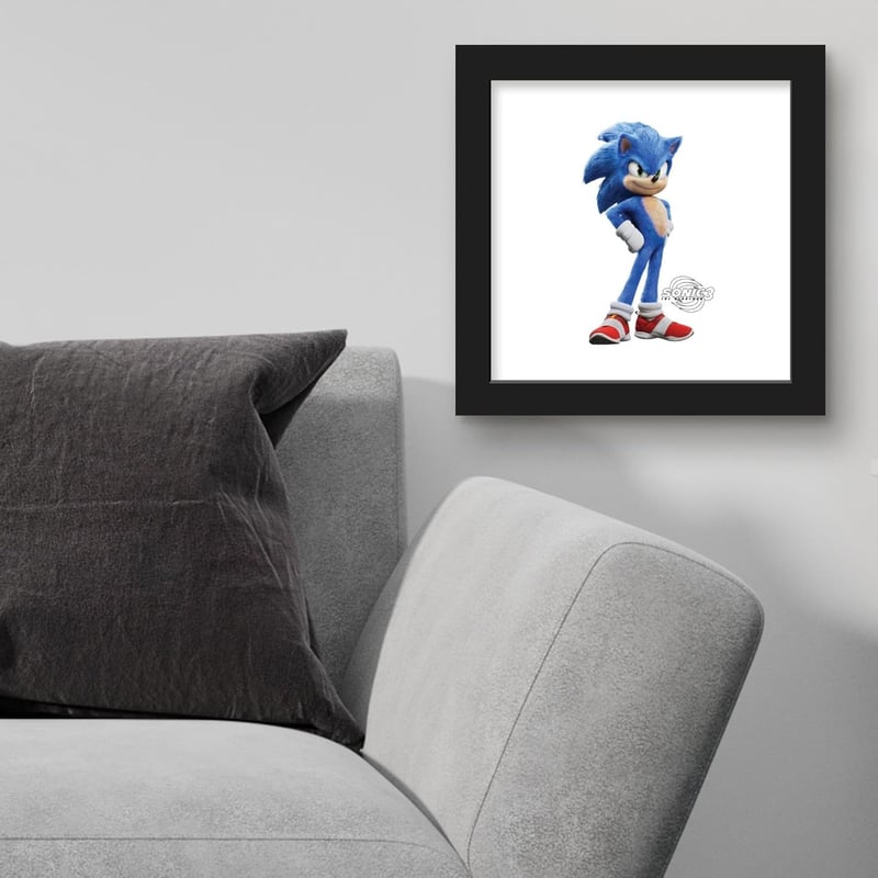 Sonic the Hedgehog 3 Black Framed Wall Art, 12