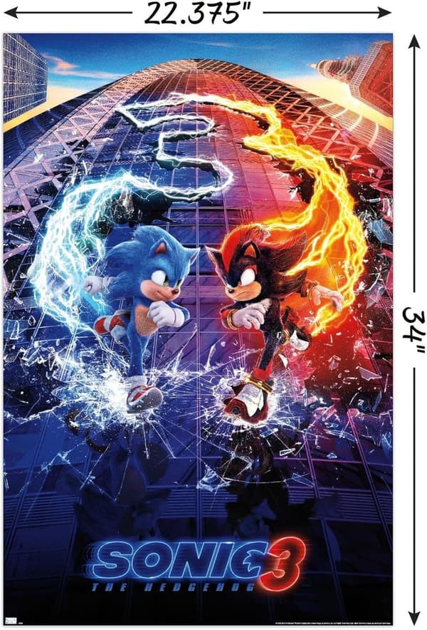 Sonic The Hedgehog Wall Poster - 34