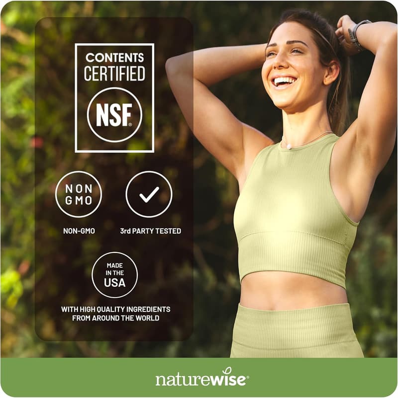 NatureWise Colon Care Fiber Cleanse with Herbal Laxatives, 60 Count
