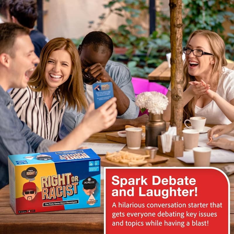 Funny Trivia Debate Card Game for Secret Santa or White Elephant