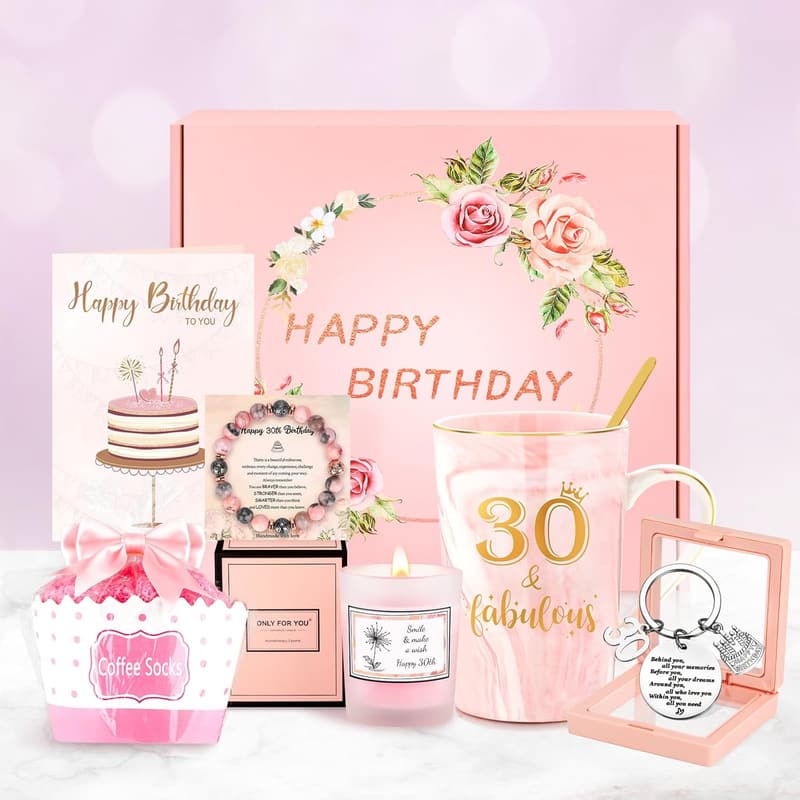 30th Birthday Gifts for Her - Unique Ideas for Women