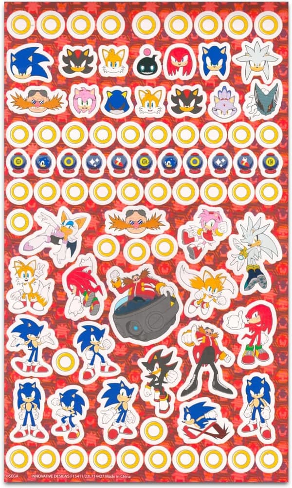 Sonic The Hedgehog Poster Bundle for Kids' Room Decor