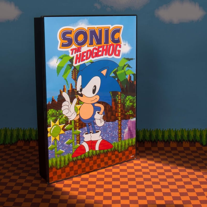 Sonic the Hedgehog A4 Poster Light - USB Powered