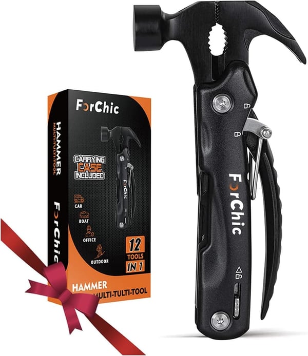 Christmas Gifts for Men: 12-in-1 Hammer Multitool