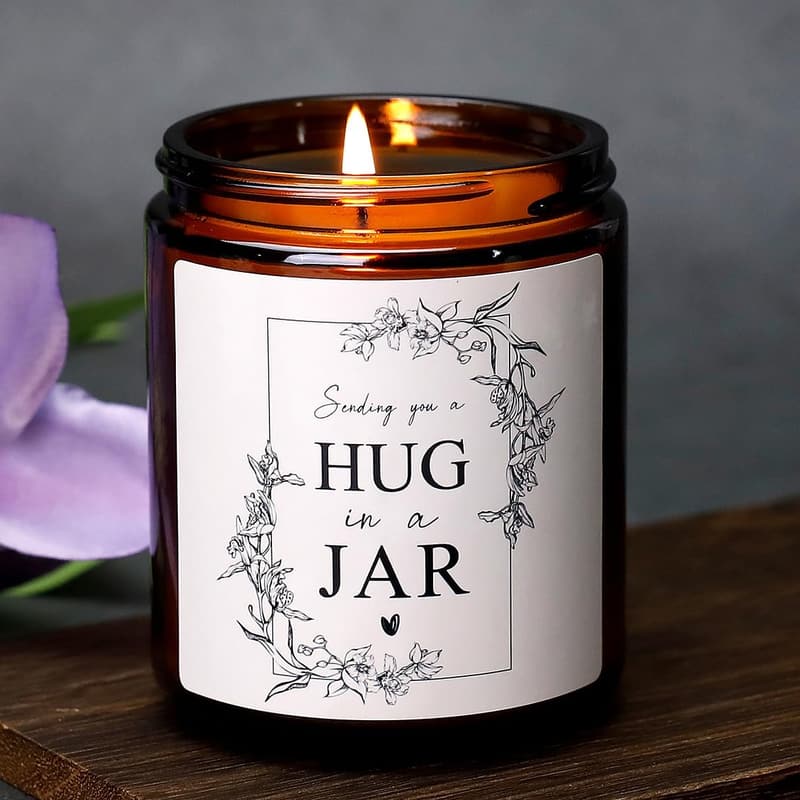Sympathy Gift Candle for Women - 