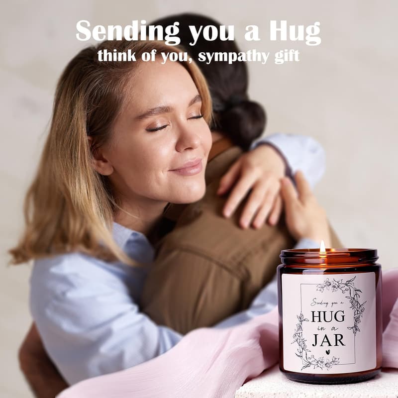 Sympathy Gift Candle for Women - 