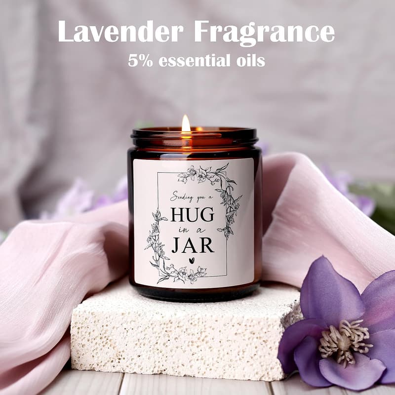 Sympathy Gift Candle for Women - 