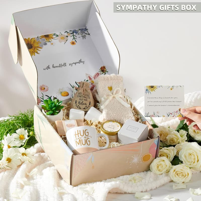 Sympathy Care Package for Women - Bereavement Gift Basket