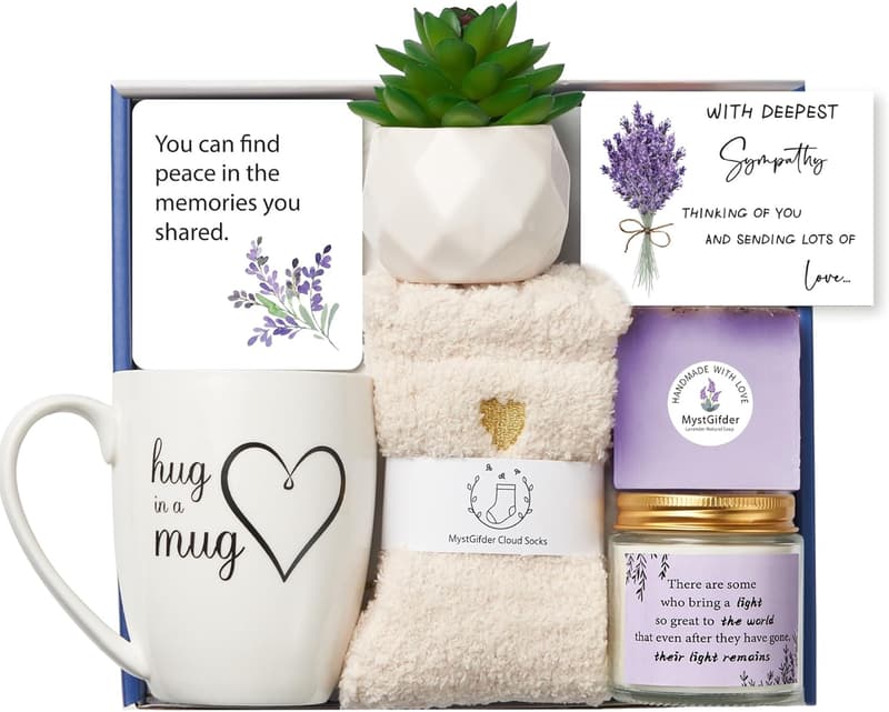 Sympathy Gift Basket for Grieving Women – Self-Care Package
