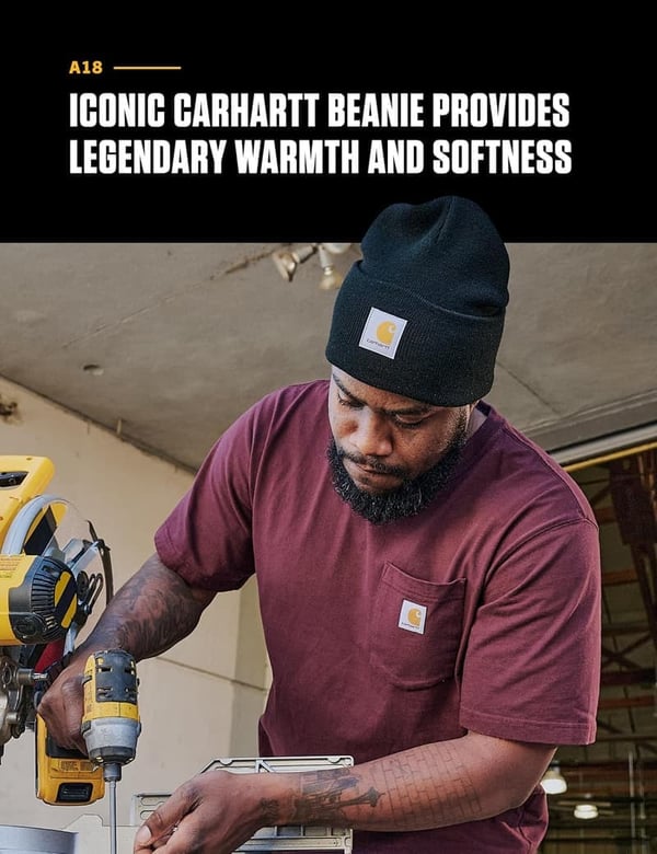 Men's Knit Cuffed Beanie by Carhartt