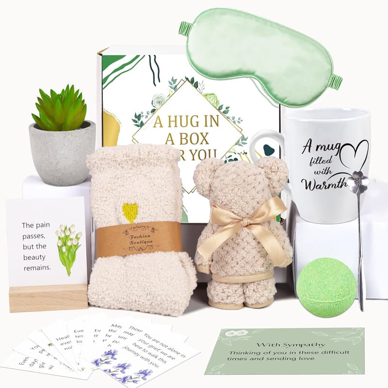Pet Bereavement Sympathy Gift Basket for Mom and Dad