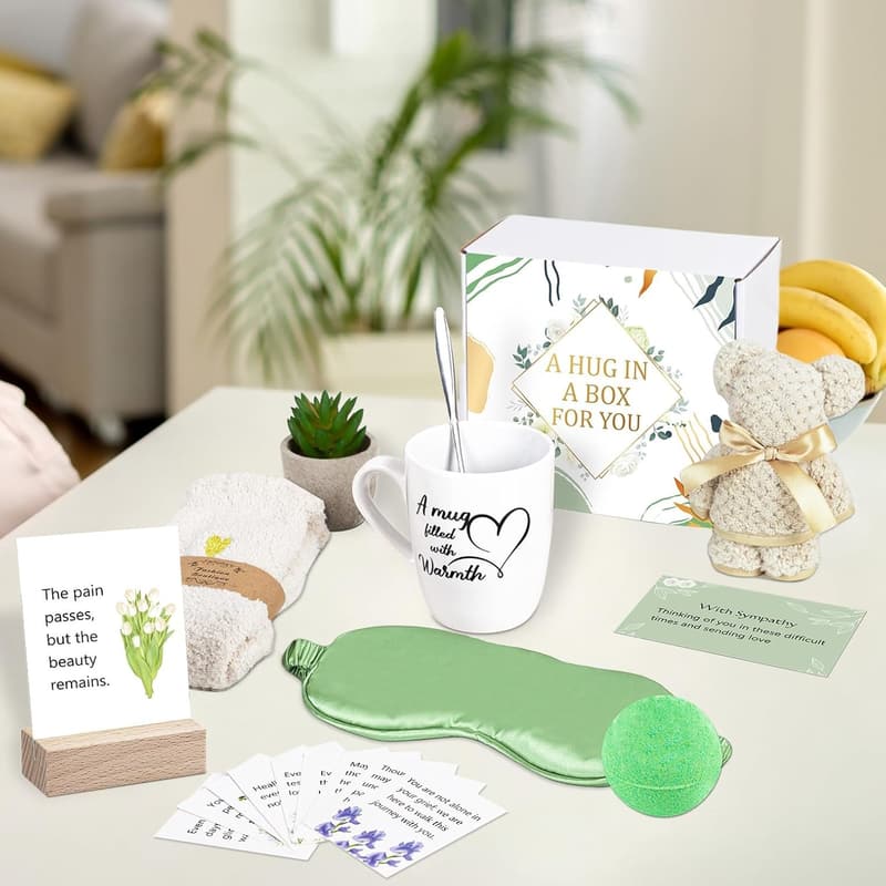 Pet Bereavement Sympathy Gift Basket for Mom and Dad