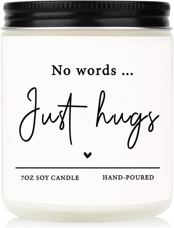 Sympathy Candle - 7oz Lavender Scented Bereavement Gift