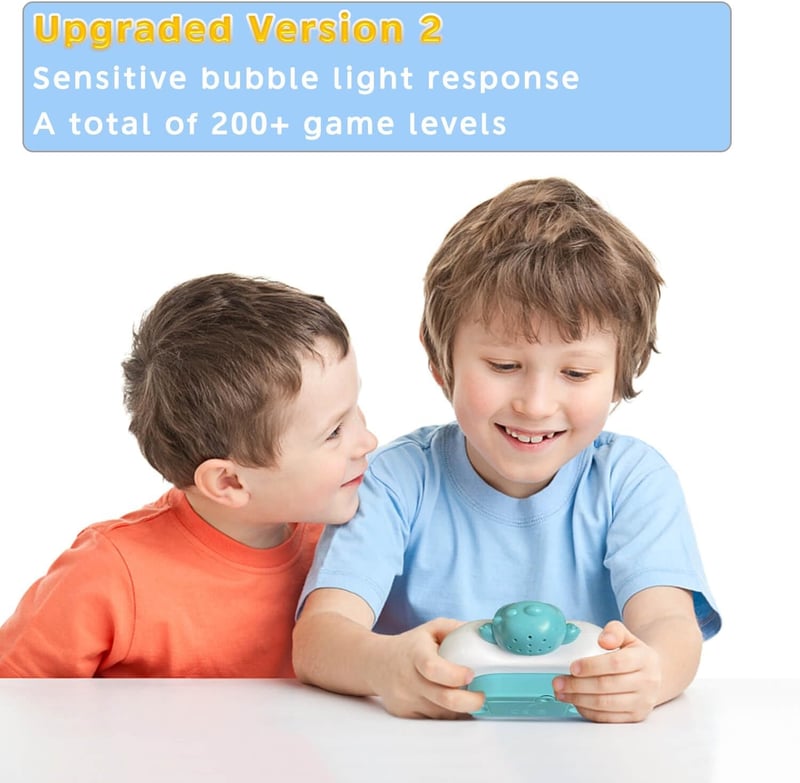 Light-Up Fast Push Bubble Game for Kids & Adults