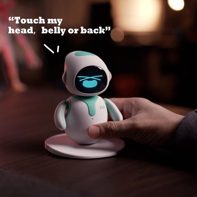 Interactive Emotional Robot Pet Toy for Kids' Birthdays & Holidays