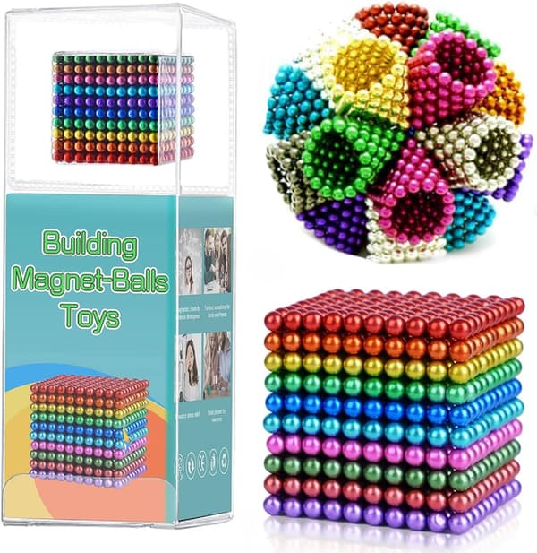 Magnetic Putty Beads Set - 1010 Pieces for Adults