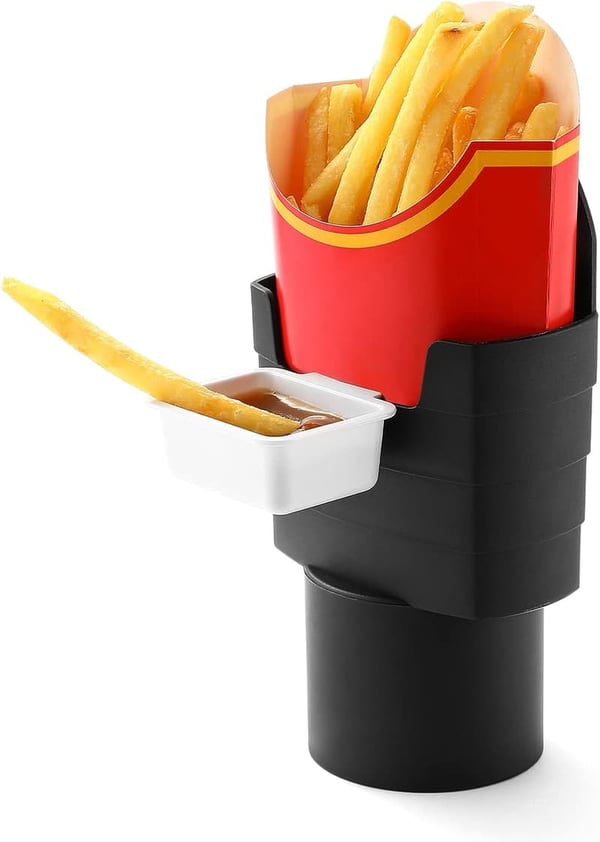 White Elephant Gift: French Fry & Sauce Holder Set
