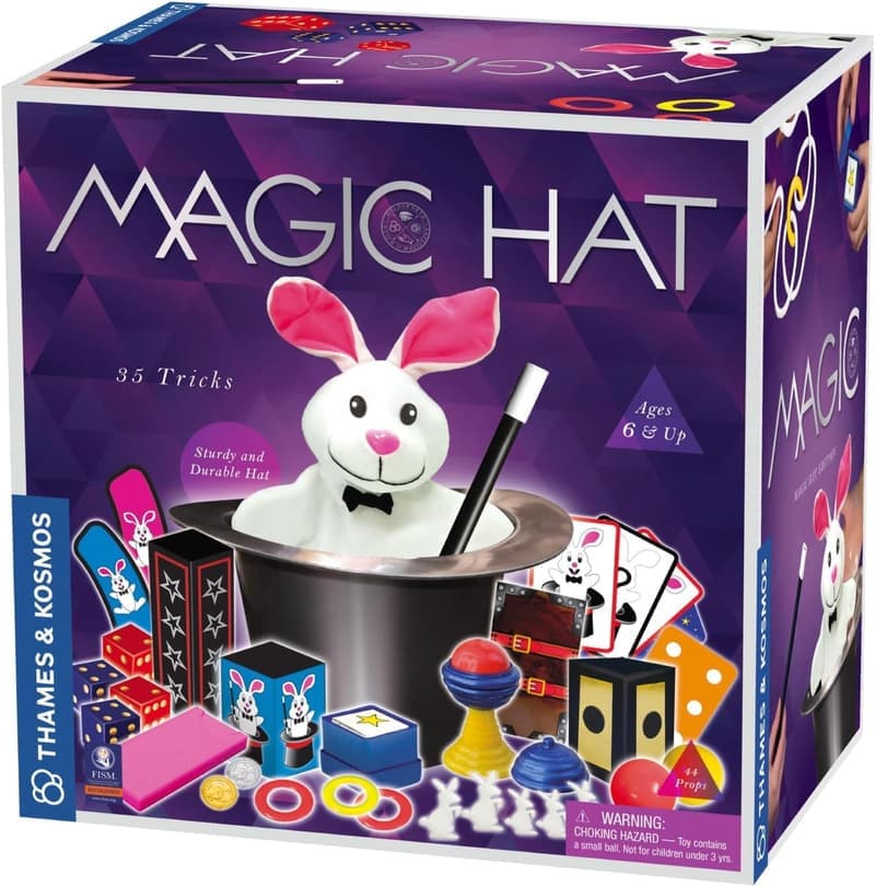 Magic Hat for Kids with 35 Tricks and Illustrated Guide