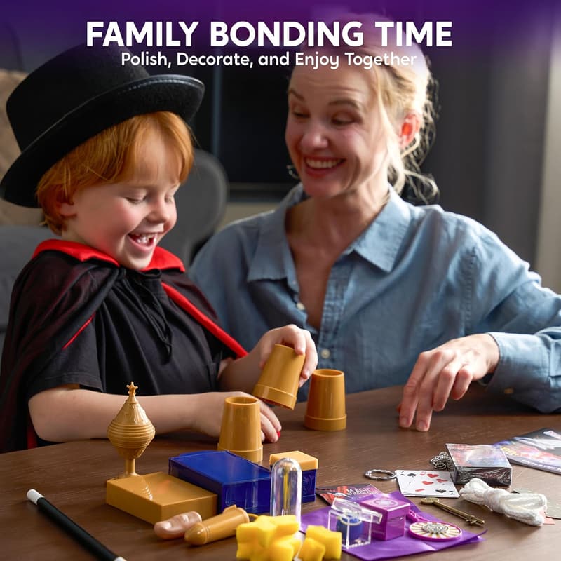 My First Magic Trick Set for Kids 6+ - 180+ Easy Tricks