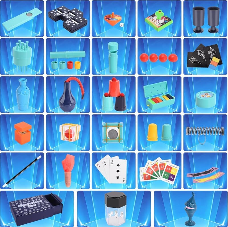 Magic Kit for Kids - 200+ Tricks, Beginner Friendly