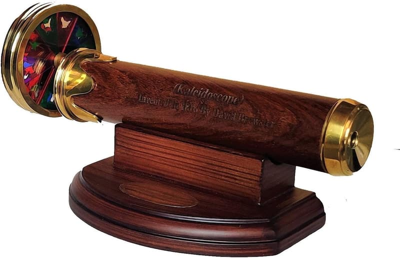 Handmade 8-Inch Brass Kaleidoscope for Children's Birthday