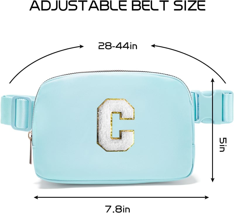 Personalized Fanny Pack for Girls' Birthdays, Trendy Travel Essential