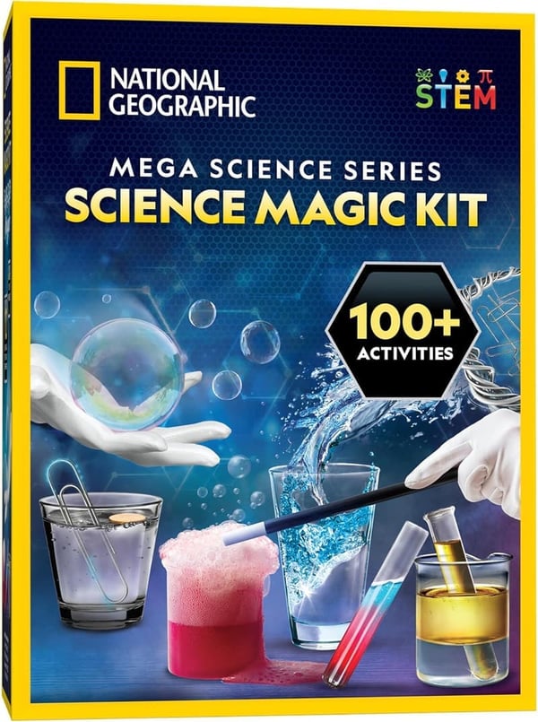 National Geographic Science Magic Kit - 100+ Experiments & Tricks