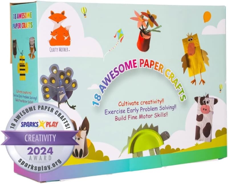 Award-Winning Paper Crafts for Kids Ages 4-8