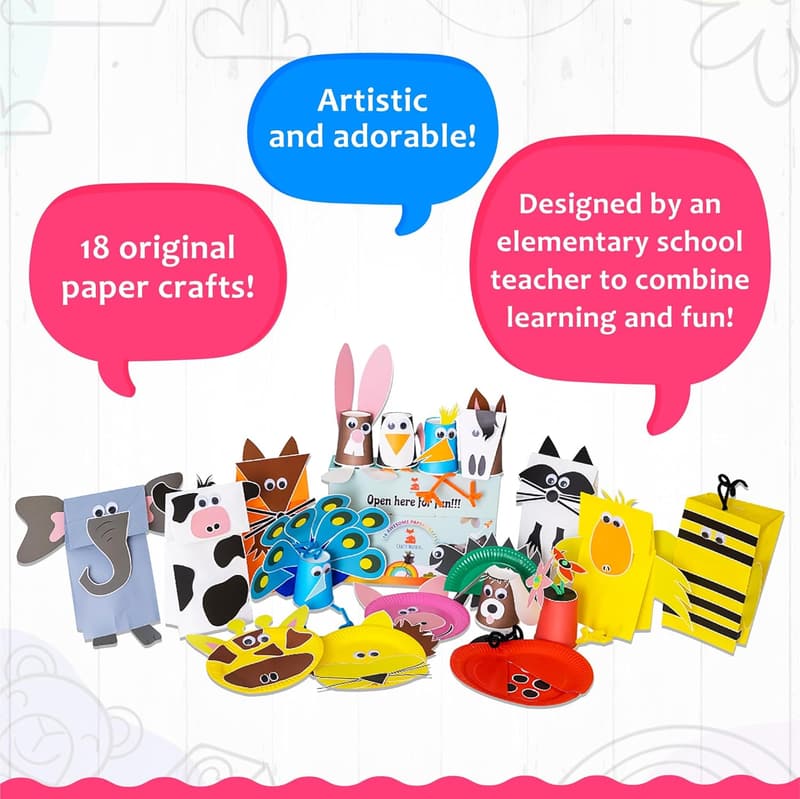 Award-Winning Paper Crafts for Kids Ages 4-8