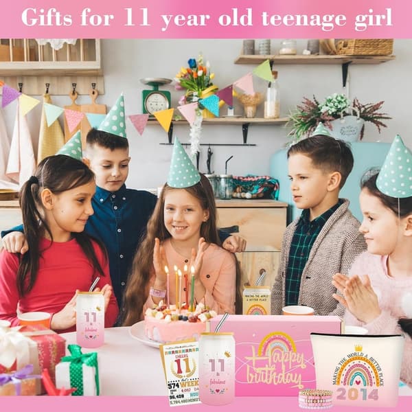 11th Birthday Gift Set for Trendy Girls