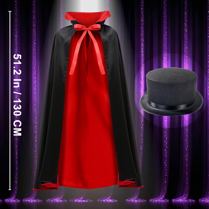 Kids Magic Set with Costume for Ages 6-12