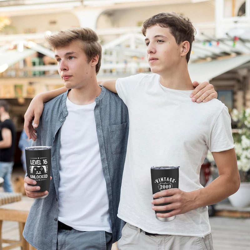 Happy 16th Birthday Tumbler Gift for Boys