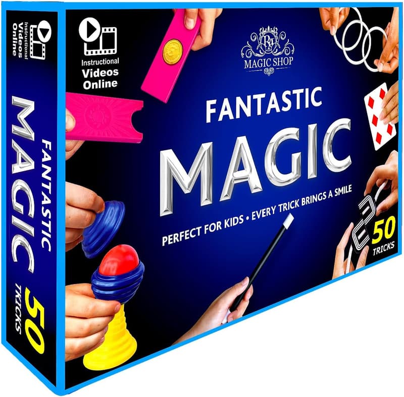 Kids' Magic Set: 50 Easy Tricks with Video Instructions