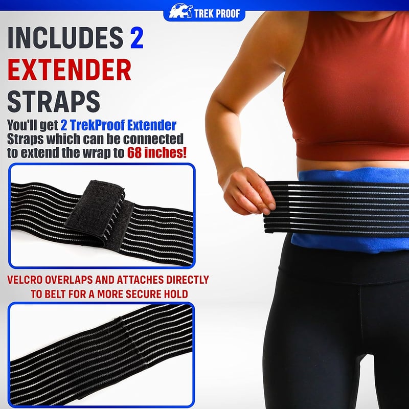 Reusable Hot and Cold Therapy Gel Packs – 3-Piece Set for Injury Recovery