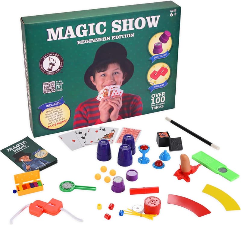 Beginner's Magic Kit - Comprehensive Set with Instructional Booklet