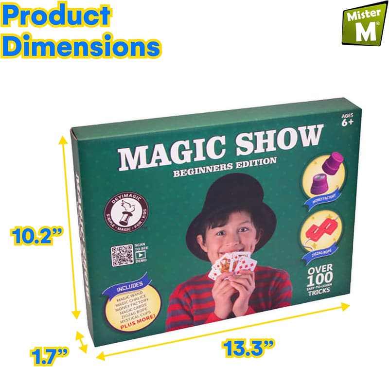 Beginner's Magic Kit - Comprehensive Set with Instructional Booklet