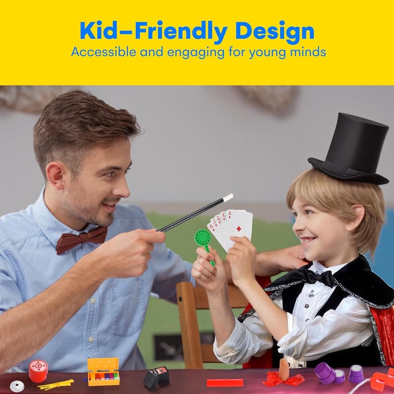 Beginner's Magic Kit - Comprehensive Set with Instructional Booklet