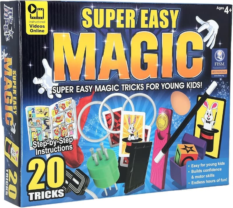 Magic Kit for Kids 4+: 20 Easy Tricks by Hanky Panky